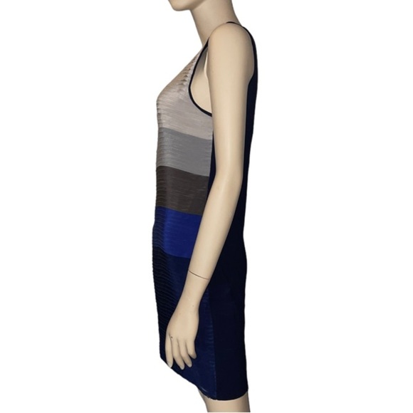 Rag & Bone Silk Layered Colour block Dress - Picture 7 of 10